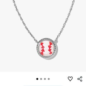 Kendra Scott baseball necklace